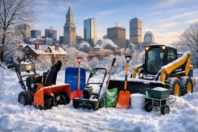Moving in Boston Snow Storms